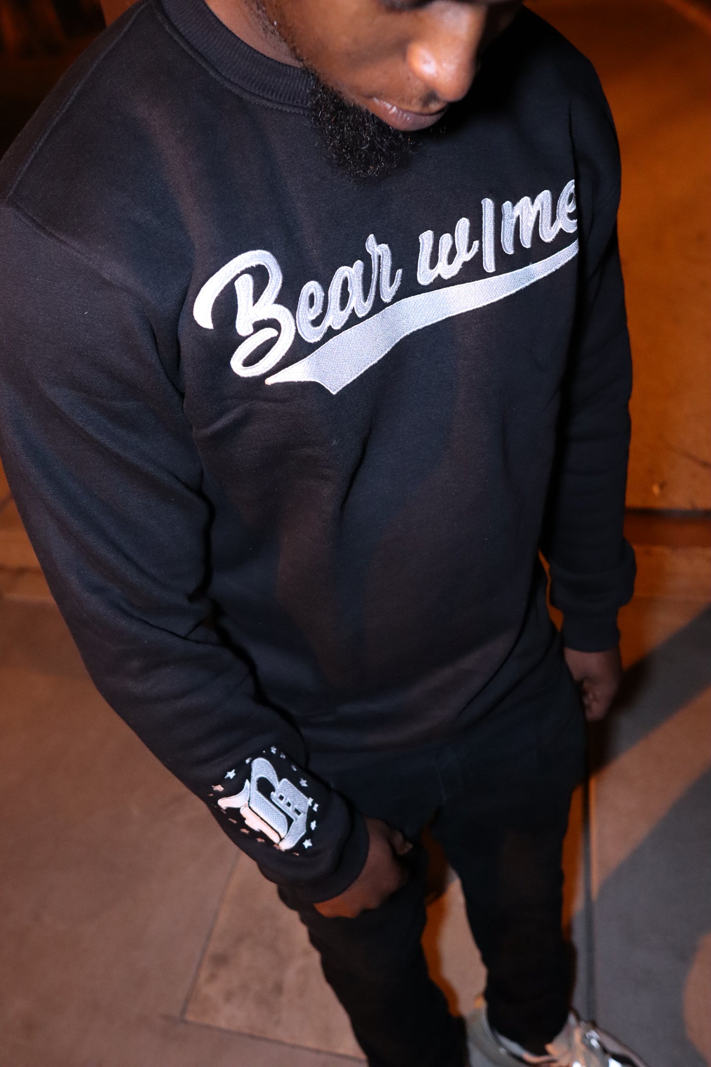 Black Crew Neck Sweater