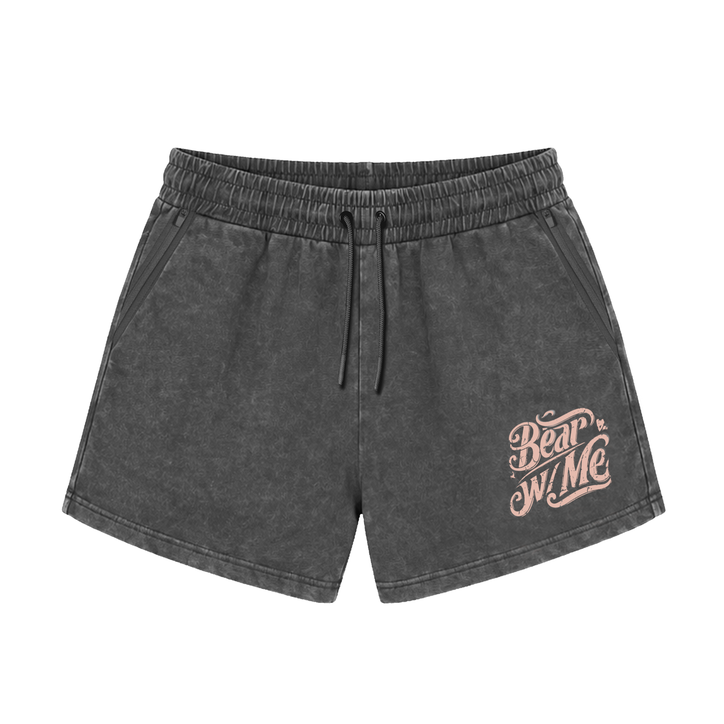 Vintage Charcoal Short Set