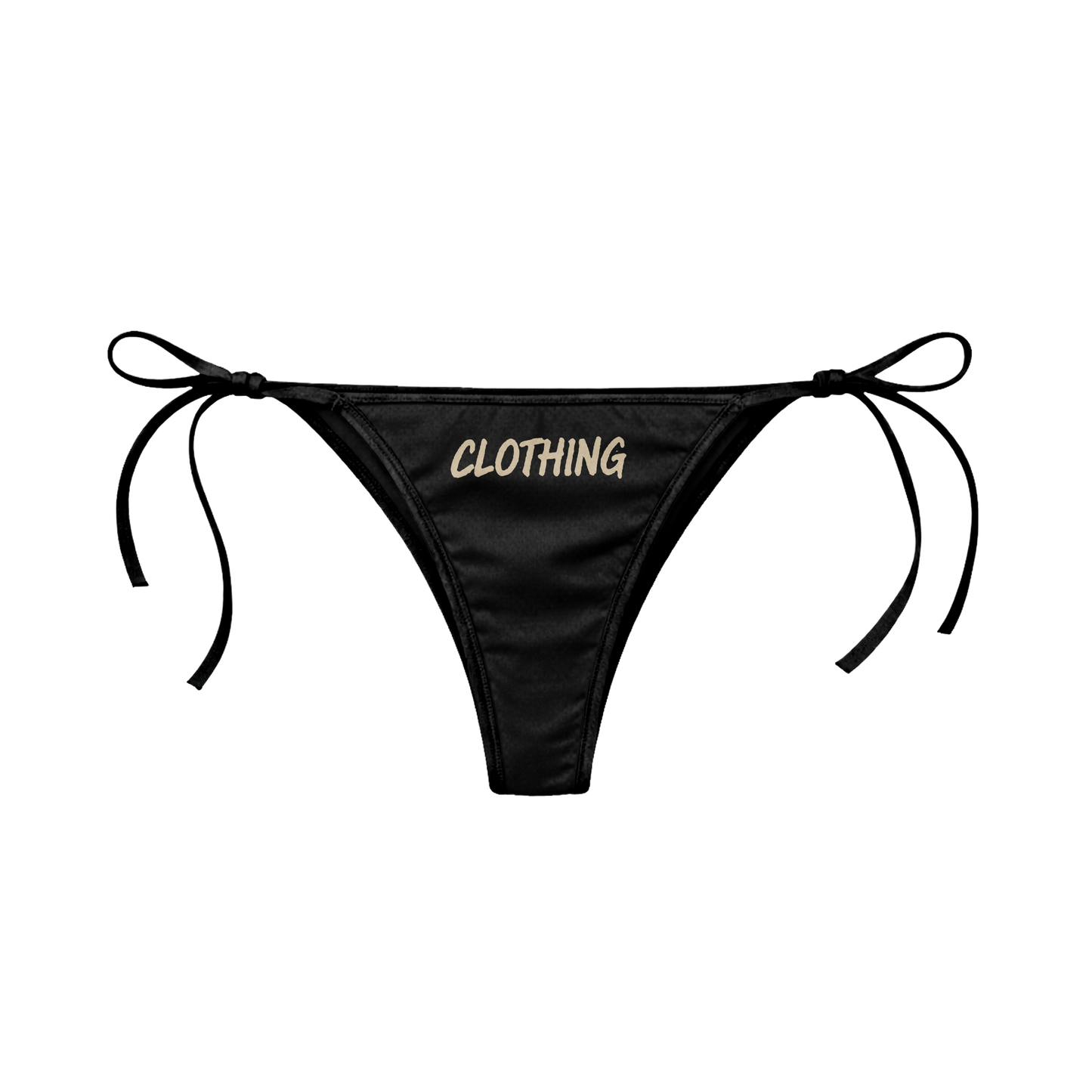 Black & Beige Bikini Set