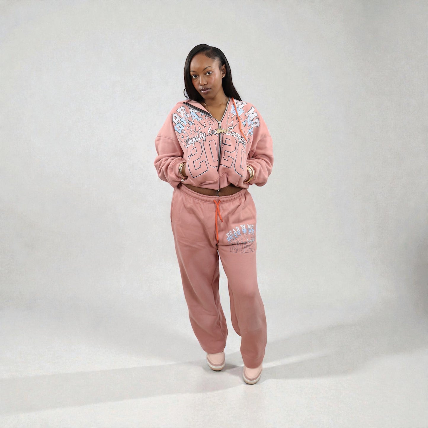 Dusty Rose Sweatsuit