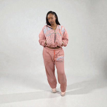 Dusty Rose Sweatsuit