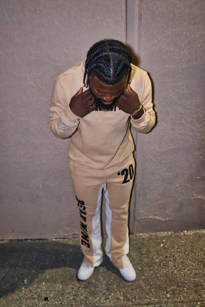 Tan Flare Sweats
