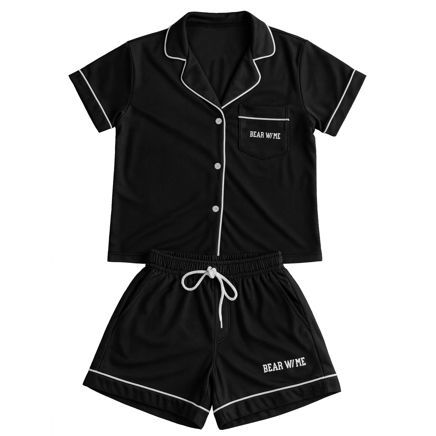 Black Pajama Set