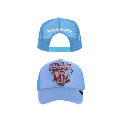 Light Blue Trucker
