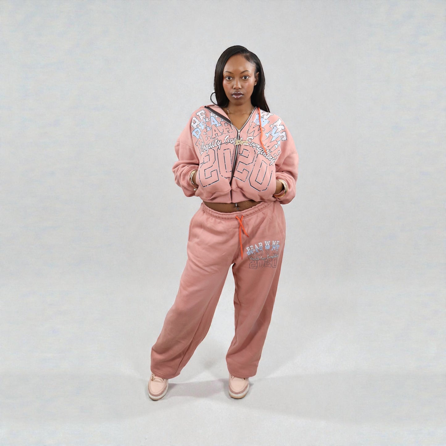 Dusty Rose Sweatsuit