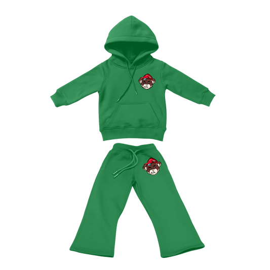 Children's Green Sweatsuit