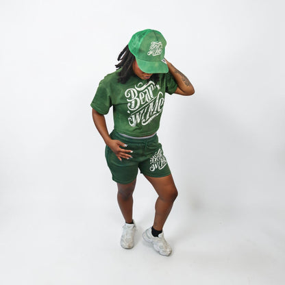 Forest Green Short Set