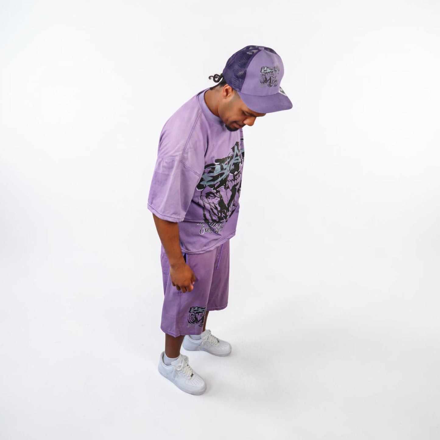 Purple Short Set