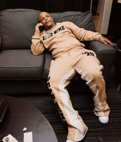 Tan Flare Sweats