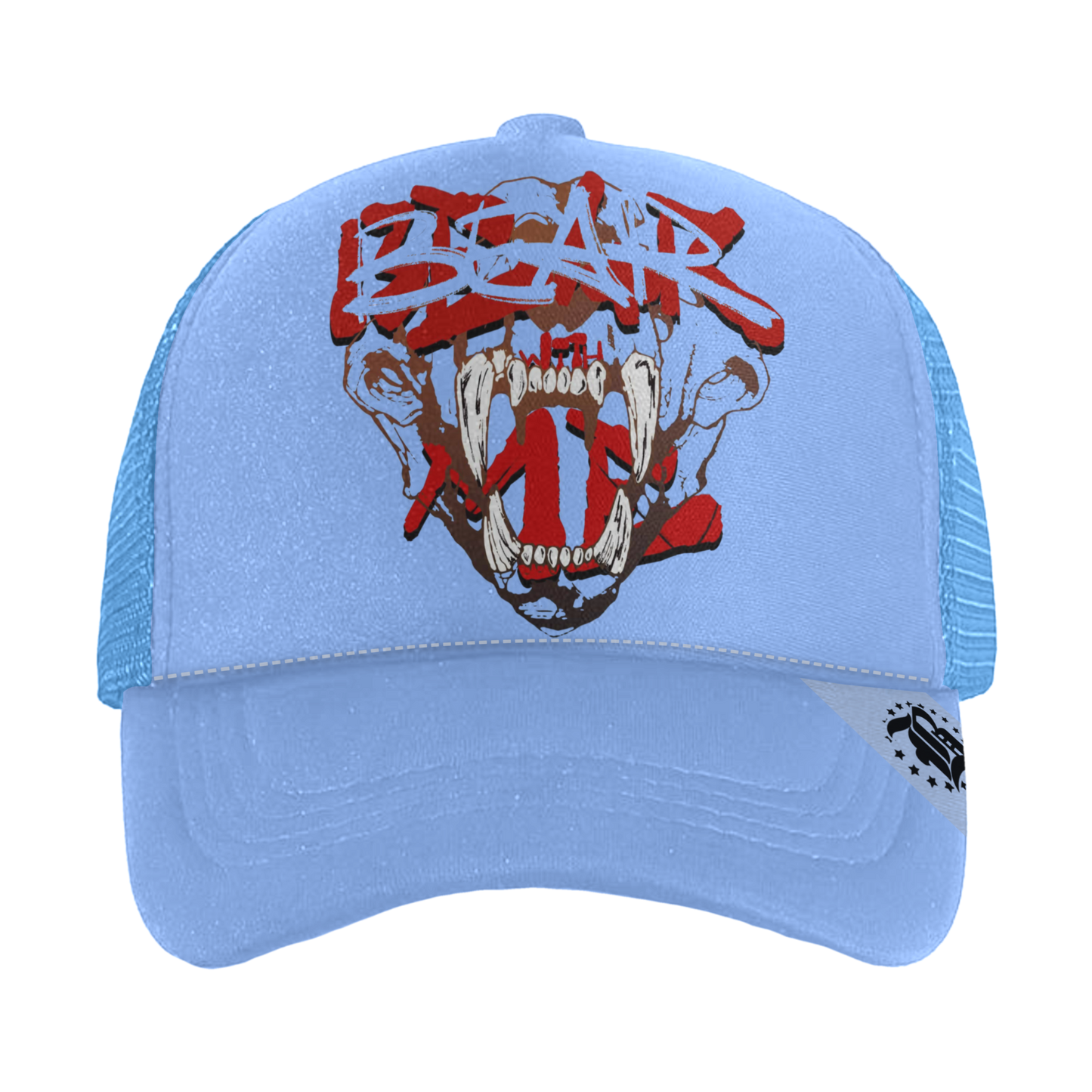 Light Blue Trucker