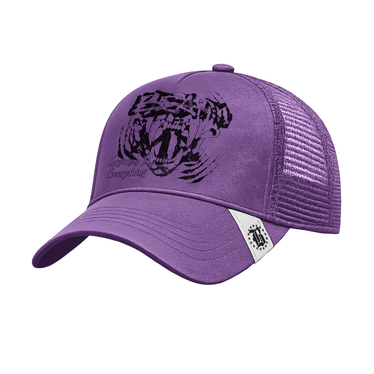 Purple Trucker