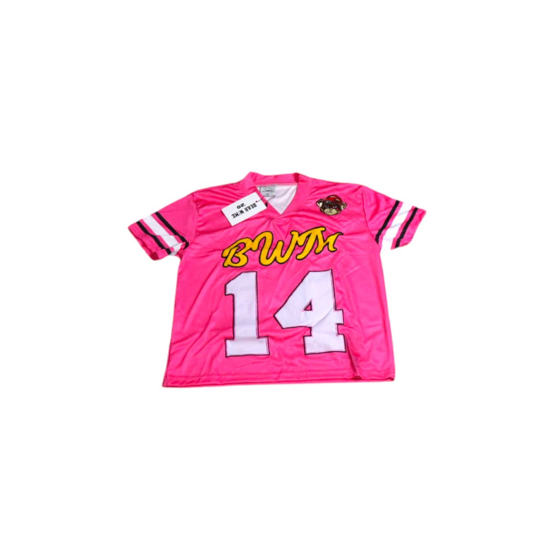 Pink Football Jersey