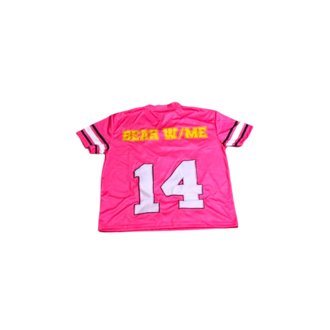 Pink Football Jersey