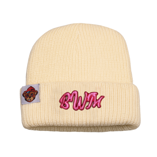 Cream Beanie