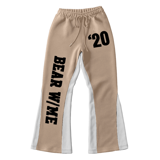 Tan Flare Sweats