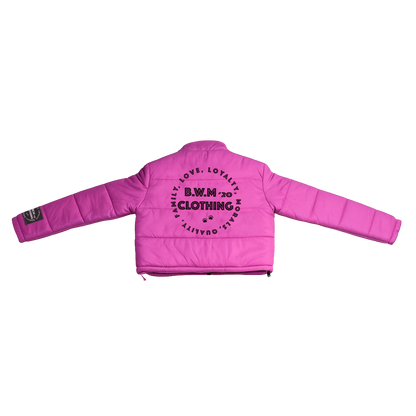 Pink Puffer Jacket