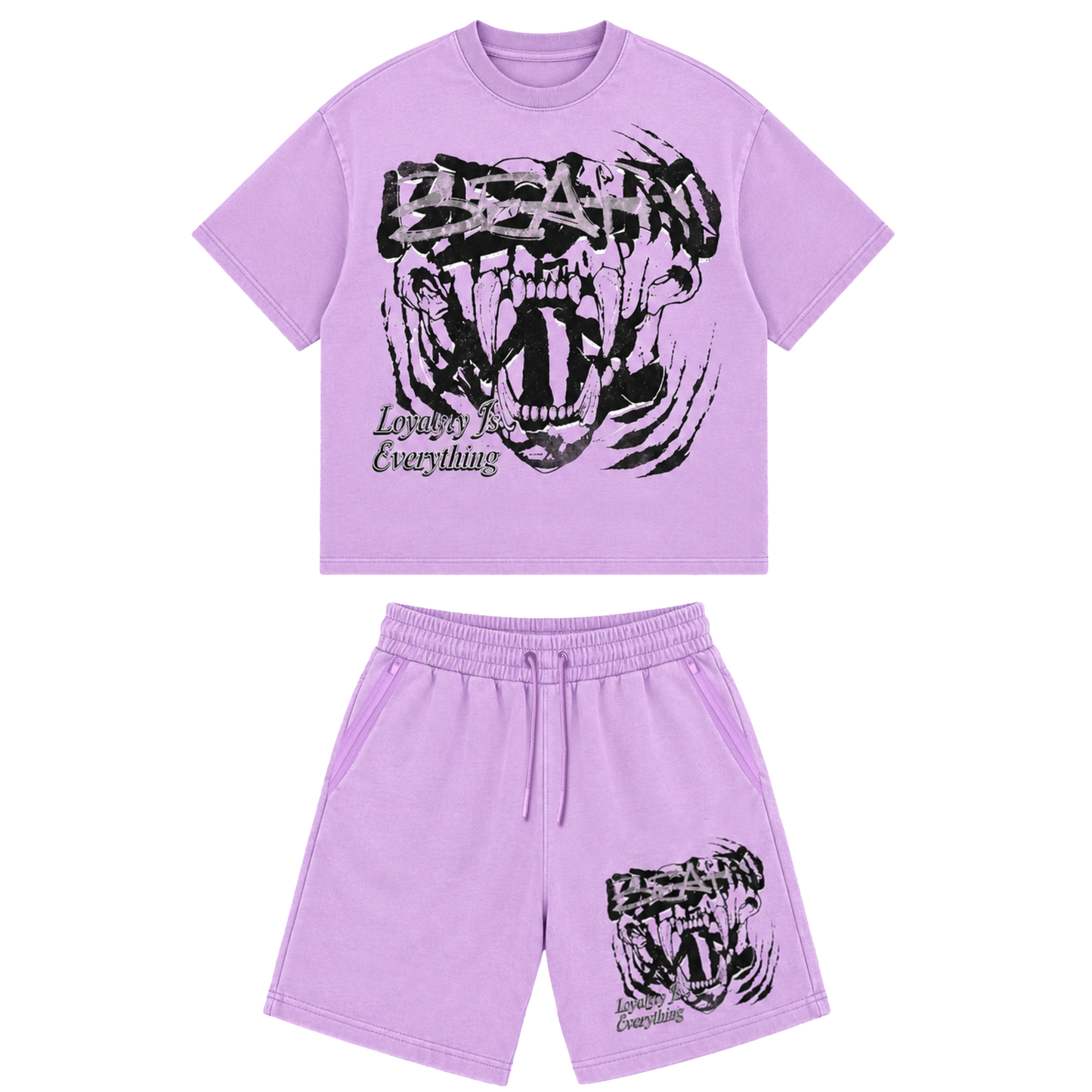 Purple Short Set