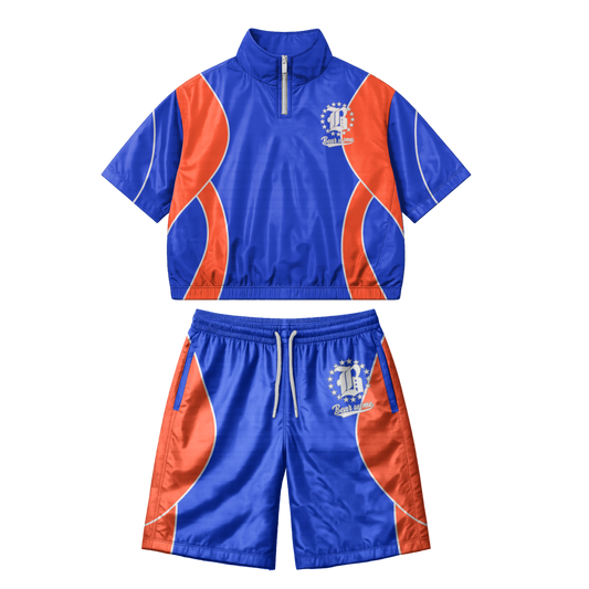 N.Y Knicks Windbreaker Set