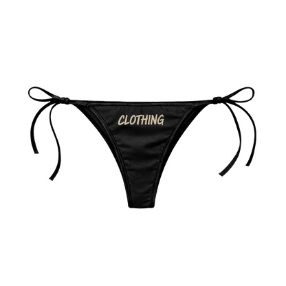 Black & Beige Bikini Set
