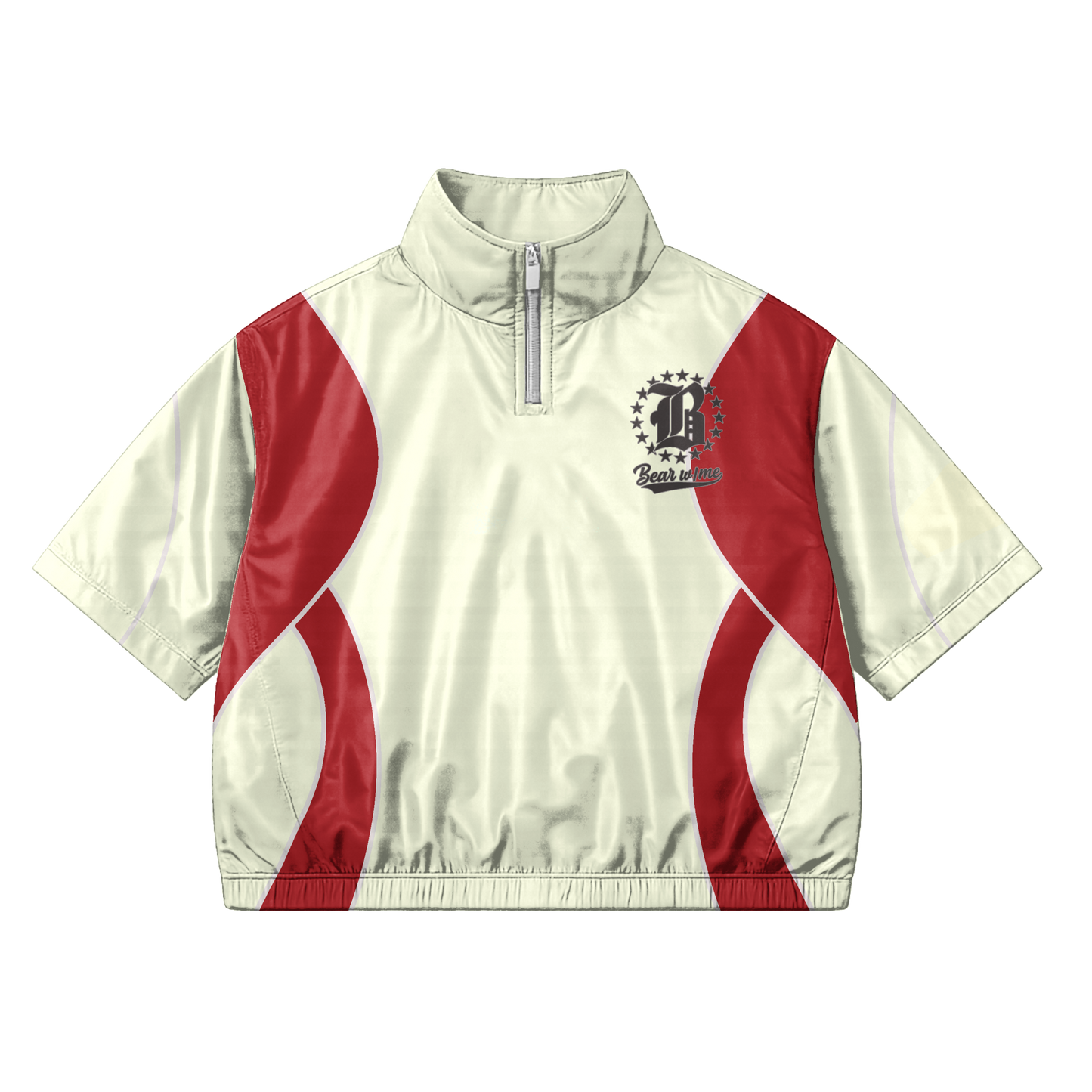 Cream Windbreaker Set