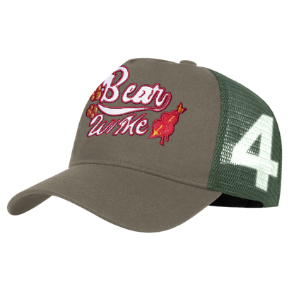 Women’s Olive Green Trucker