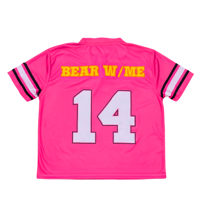 Pink Football Jersey