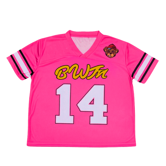 Pink Football Jersey