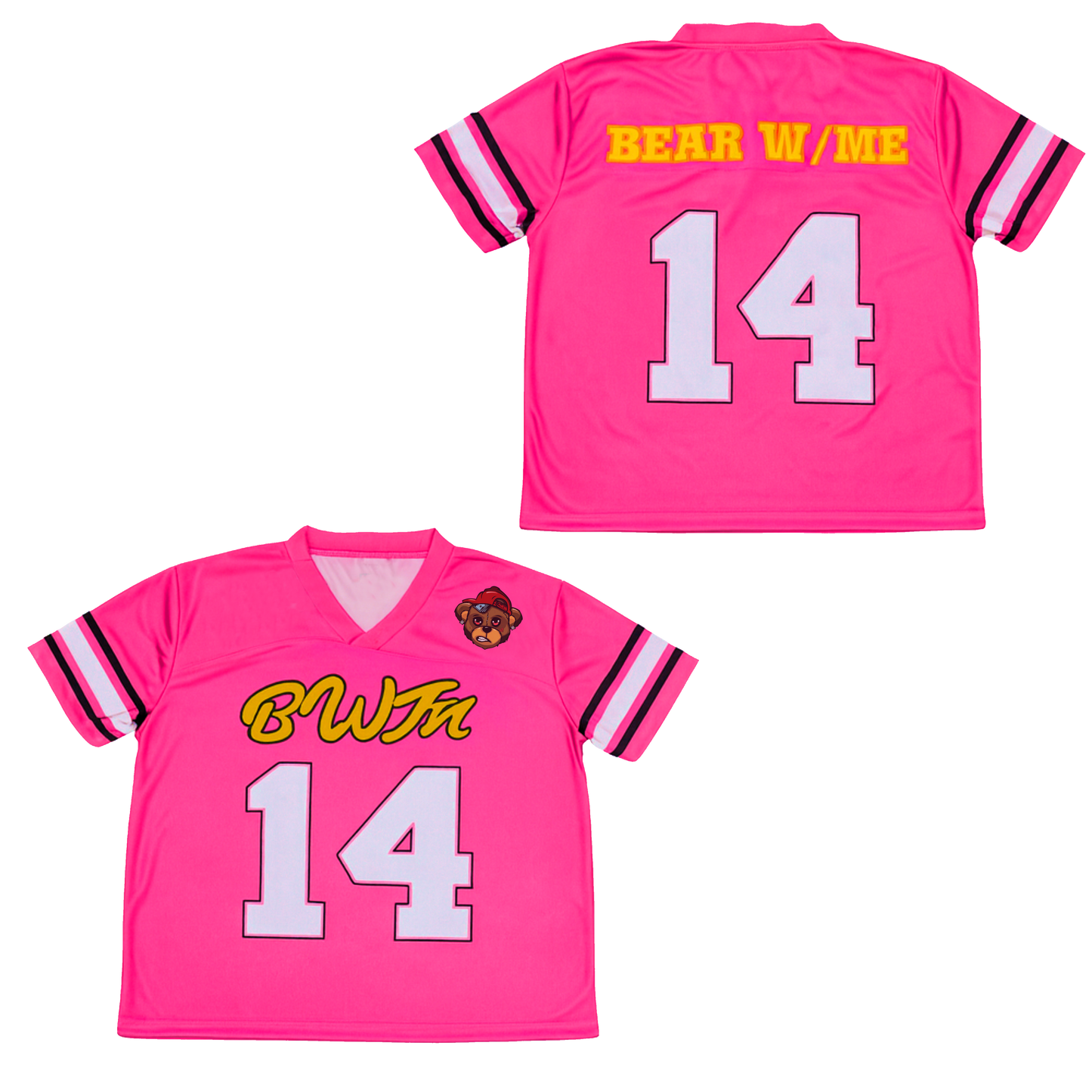 Pink Football Jersey