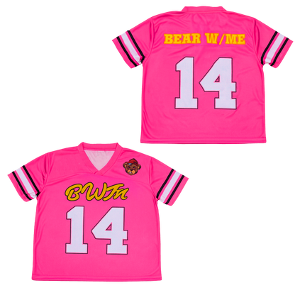 Pink Football Jersey