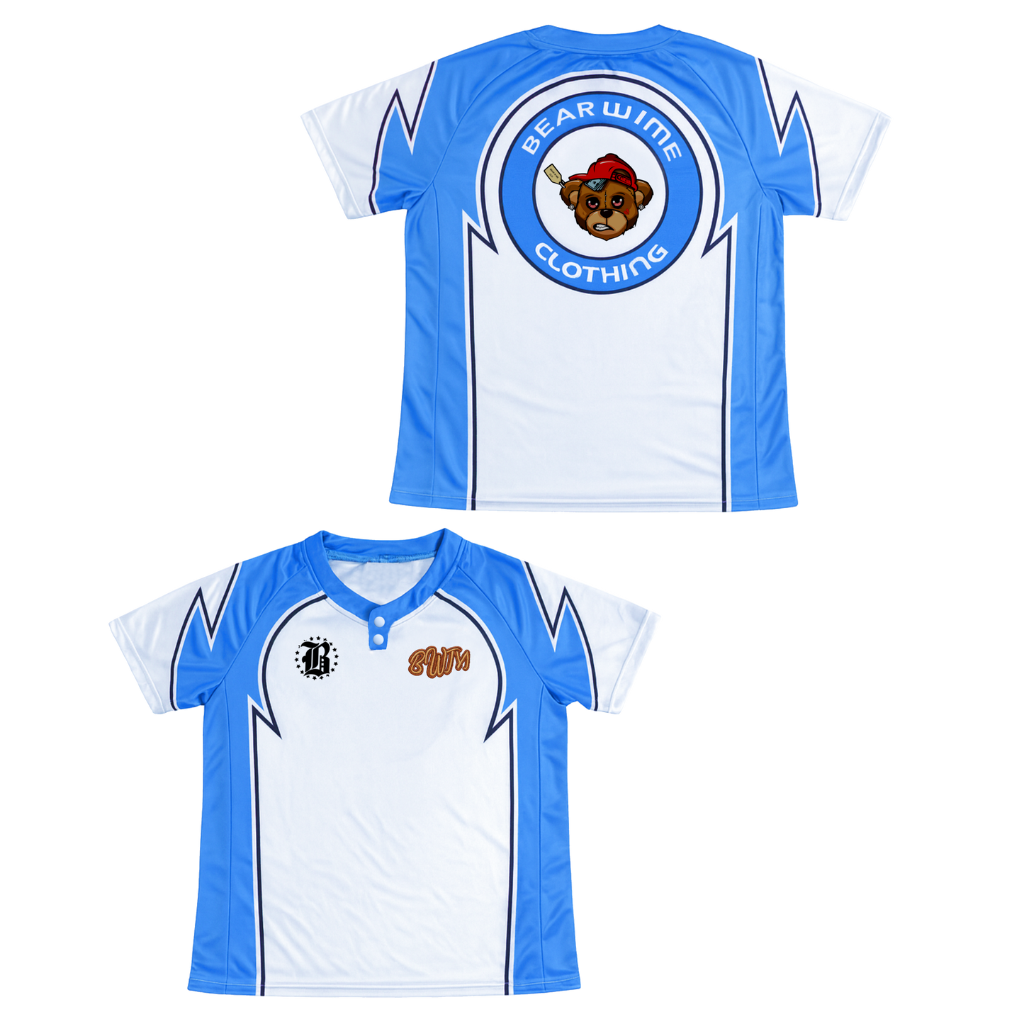 Trip Gusto Blue Soccer Jersey