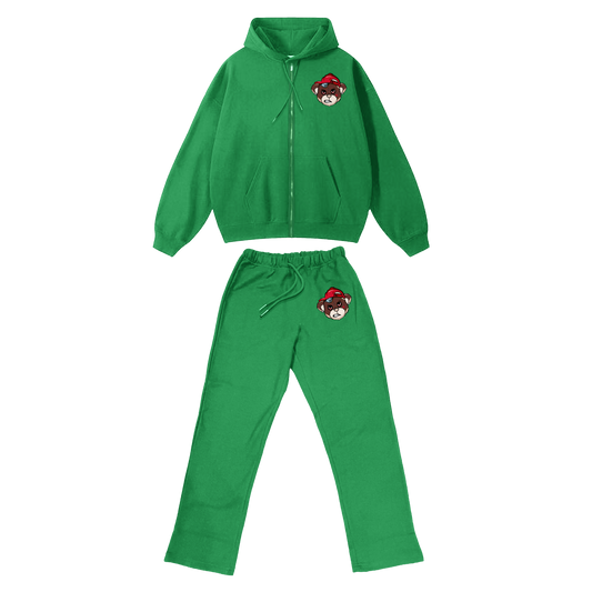 Green Sweatsuit