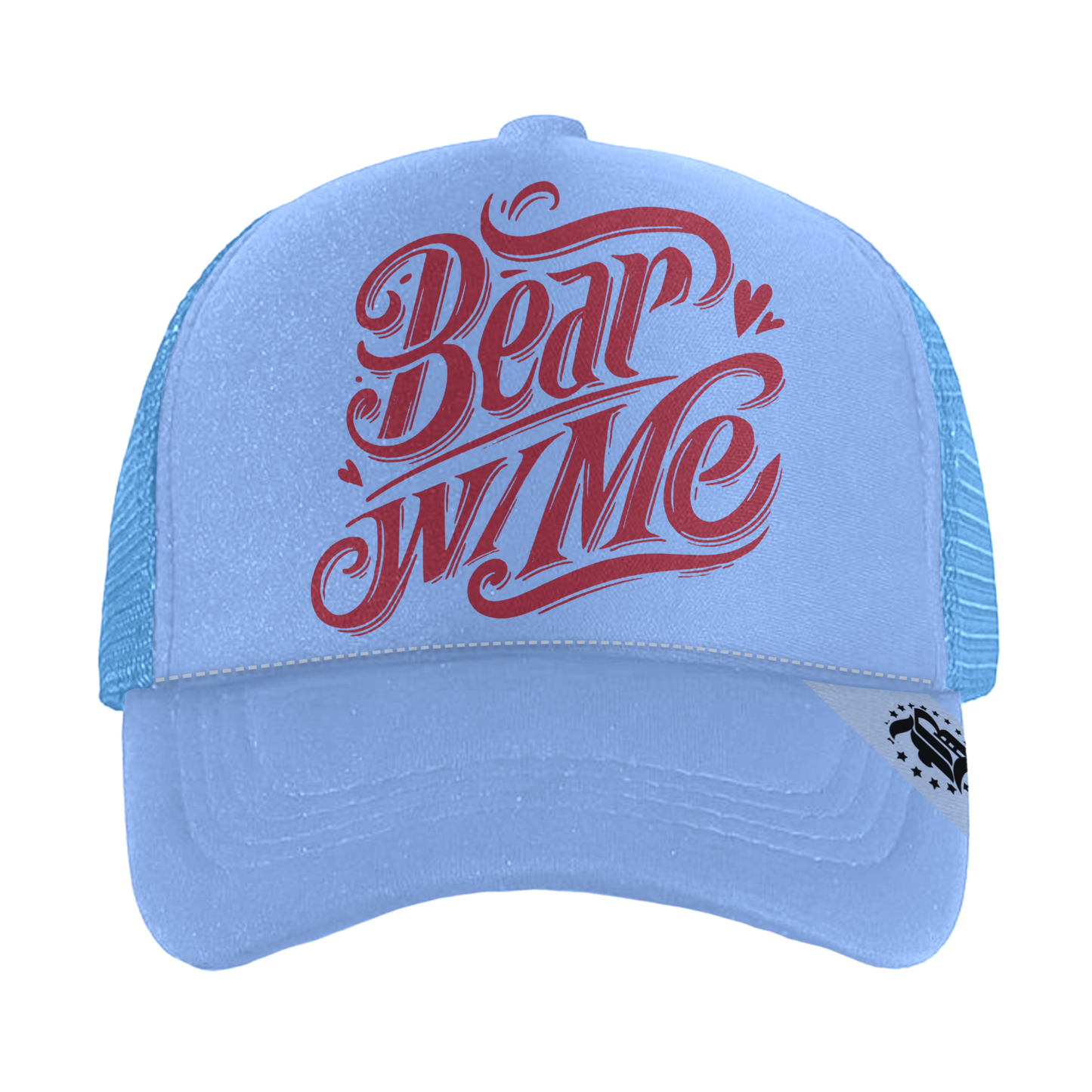 Light Blue Trucker