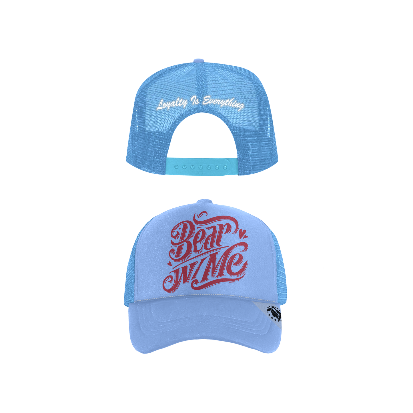 Light Blue Trucker