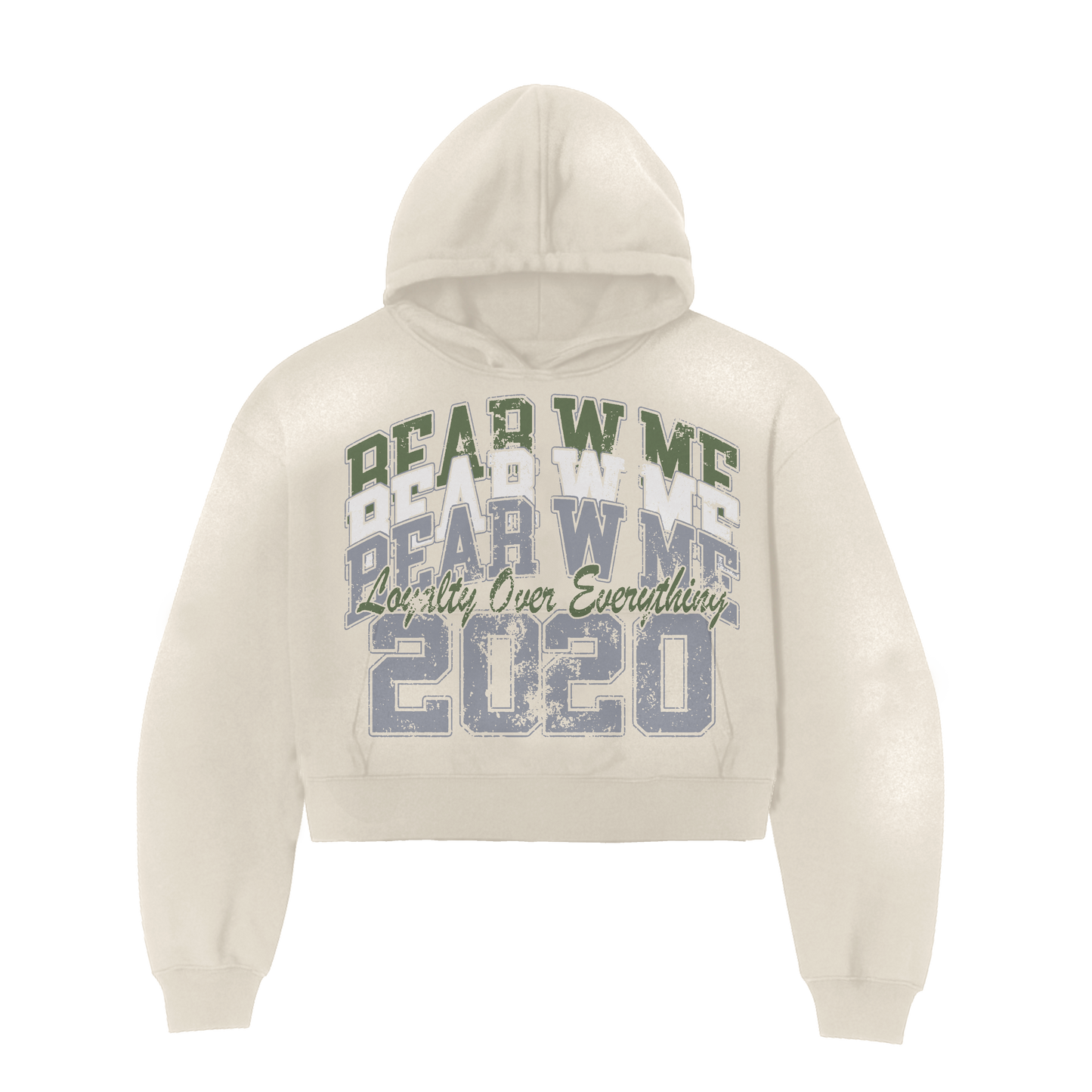 Cropped Cream Sweatsuit