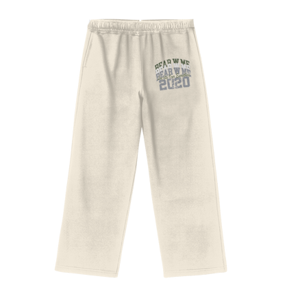 Cropped Cream Sweatsuit