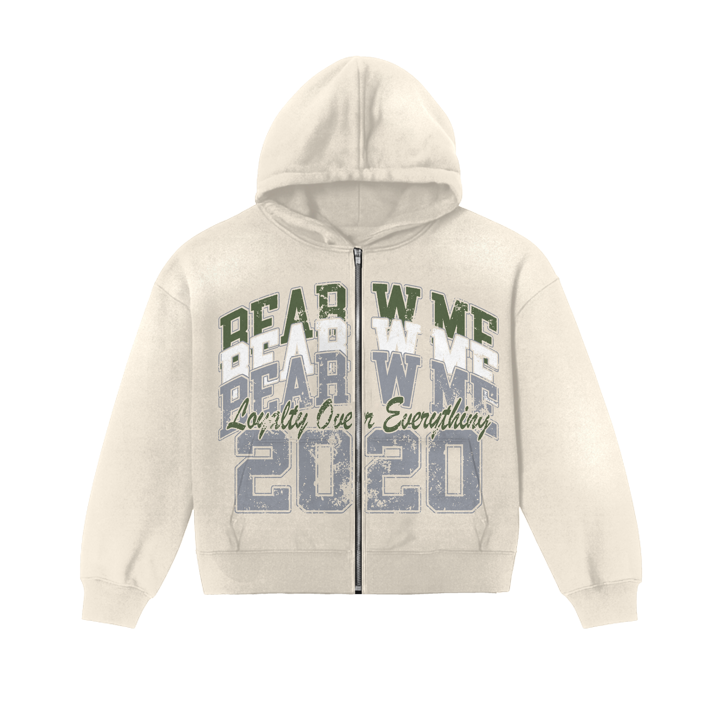 Cropped Cream Sweatsuit