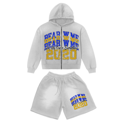 Gray Short Set