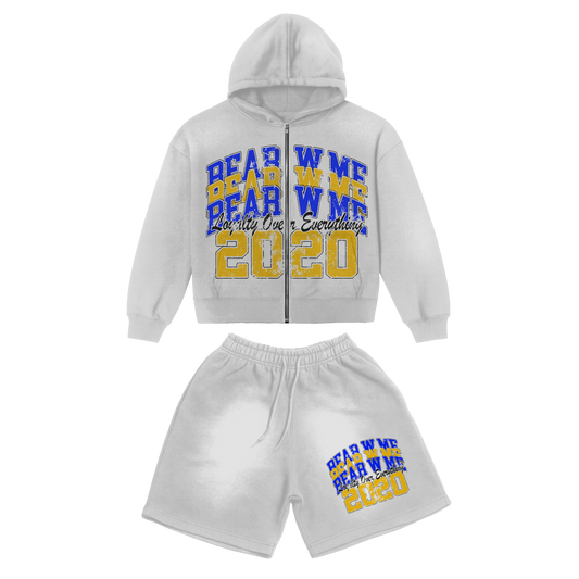 Gray Short Set