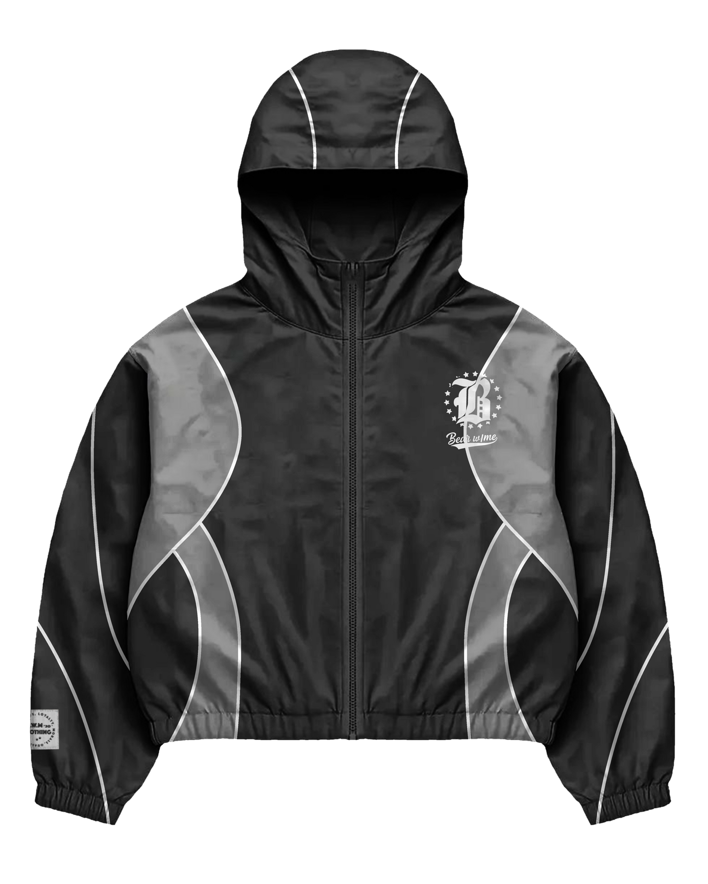 Black Windbreaker