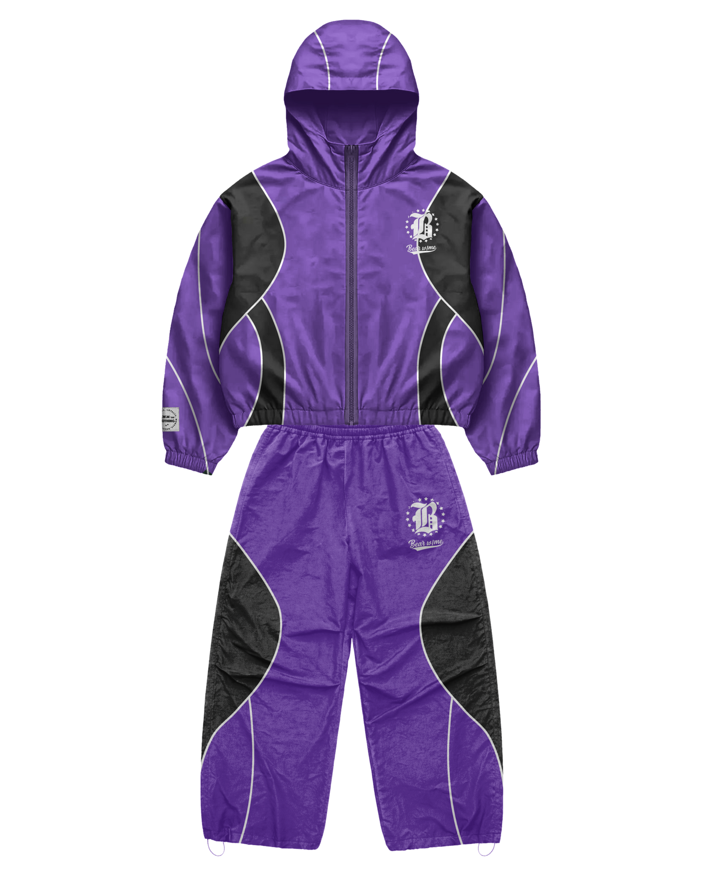 Purple Windbreaker