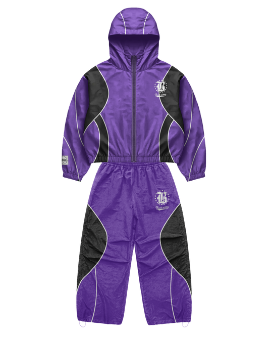 Purple Windbreaker