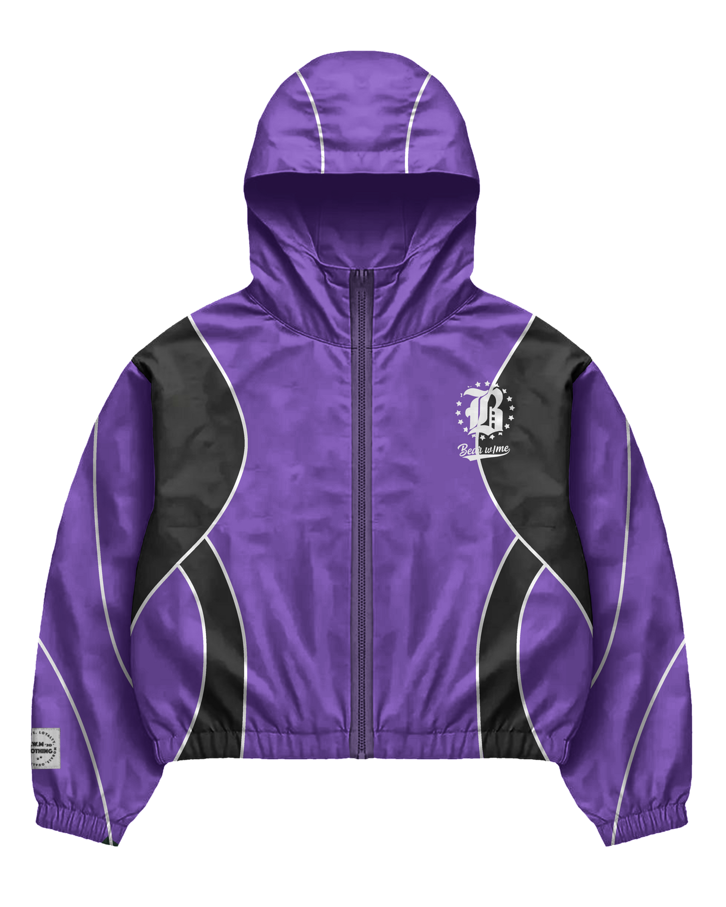 Purple Windbreaker