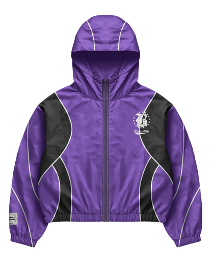 Purple Windbreaker