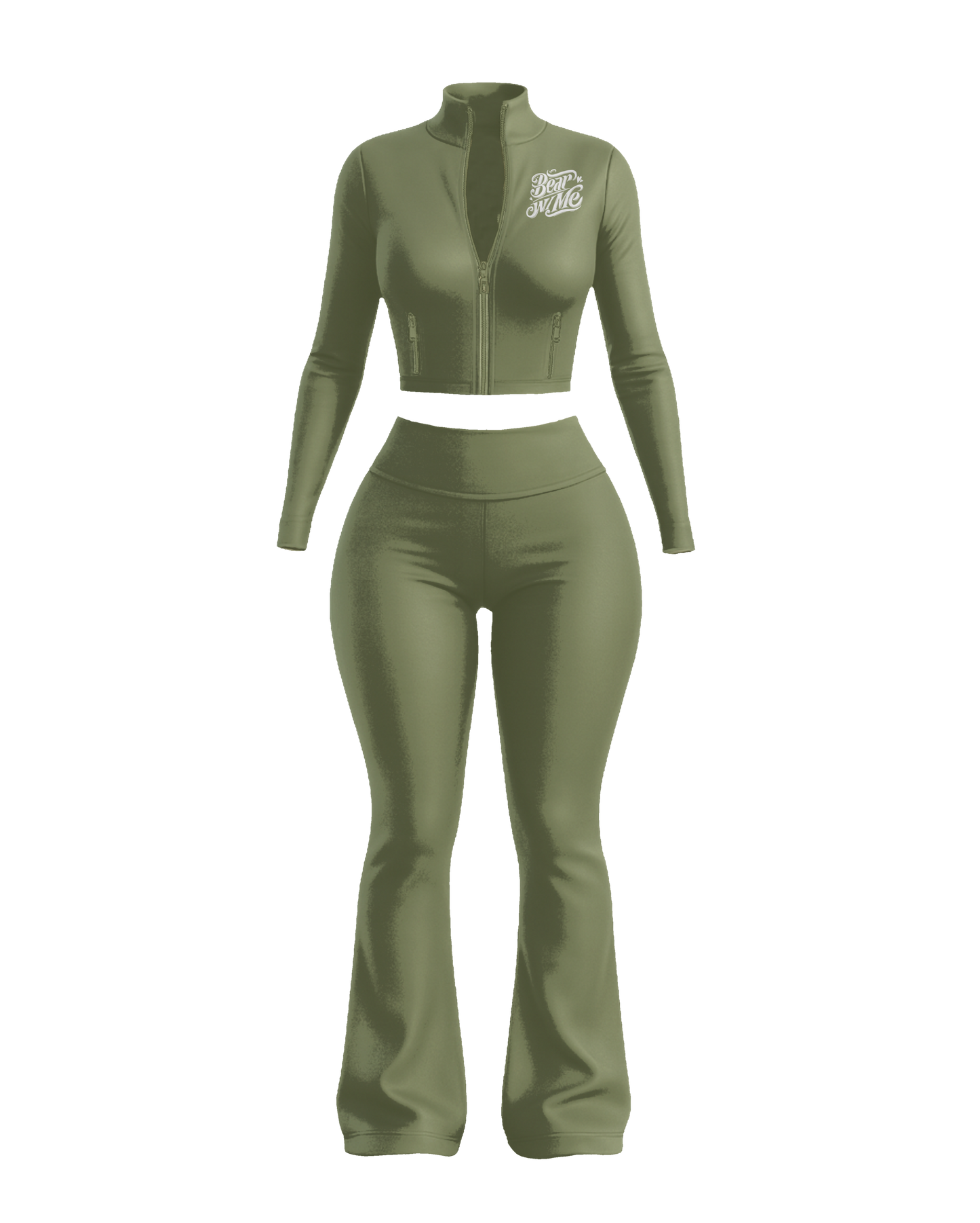 Green Spandex Set