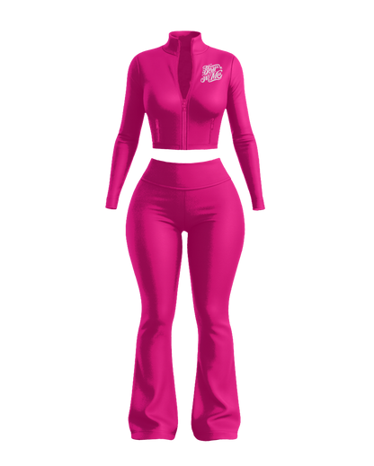 Pink Spandex Set