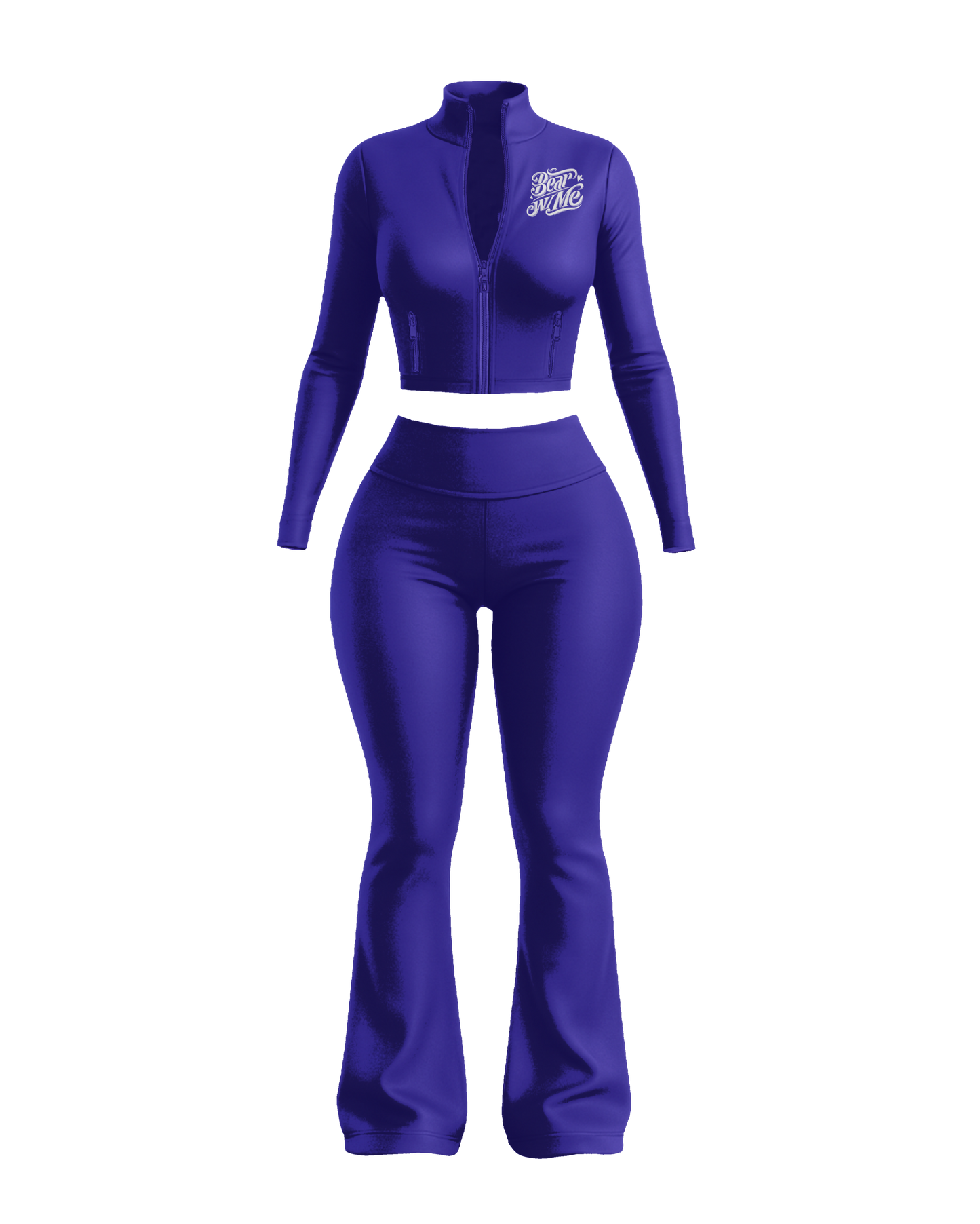 Purple Spandex Set