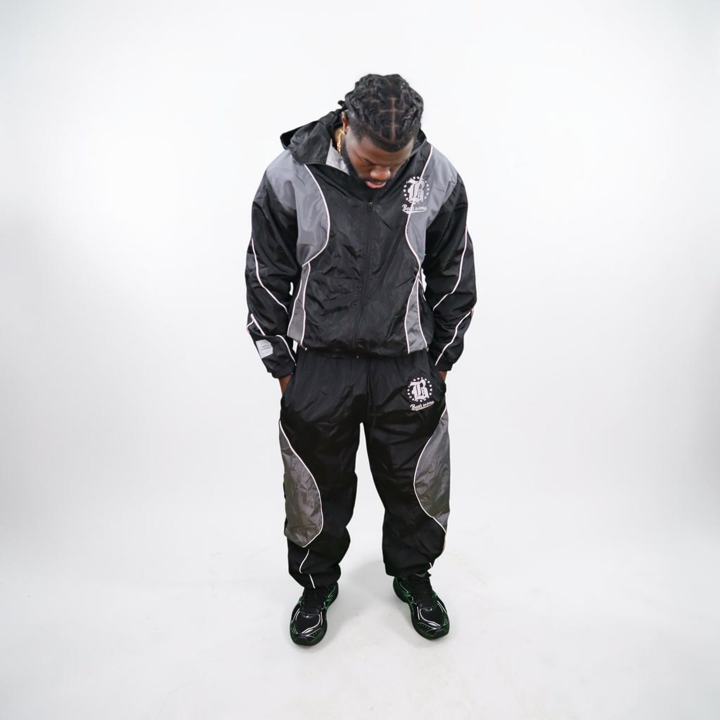 Black Windbreaker