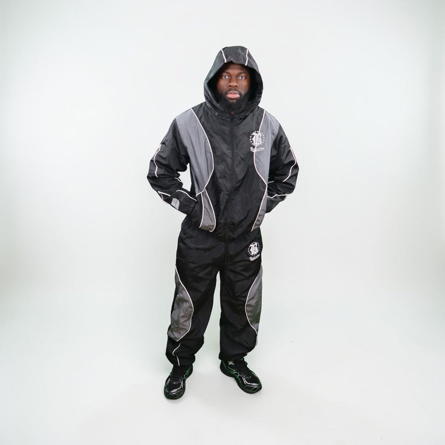 Black Windbreaker