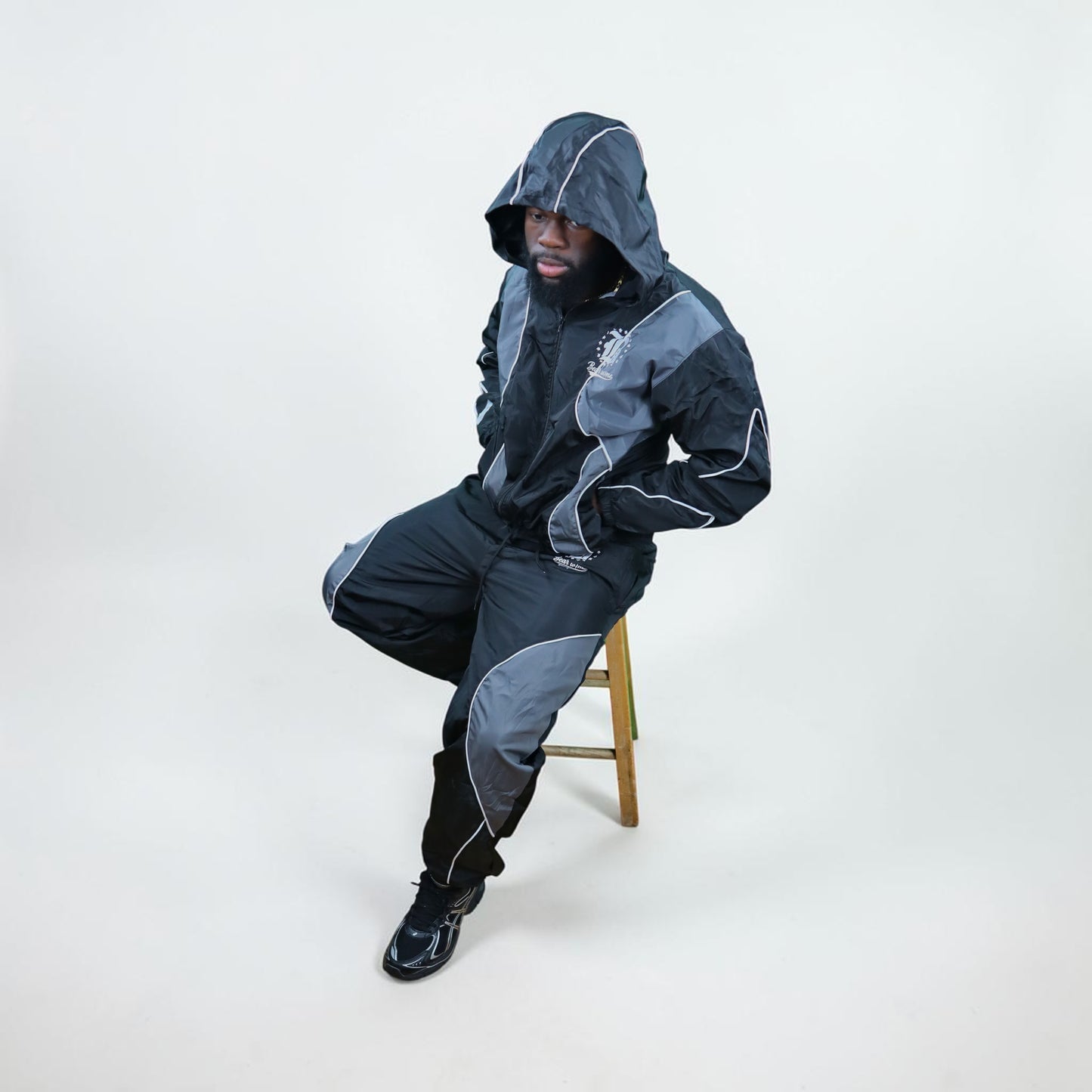 Black Windbreaker