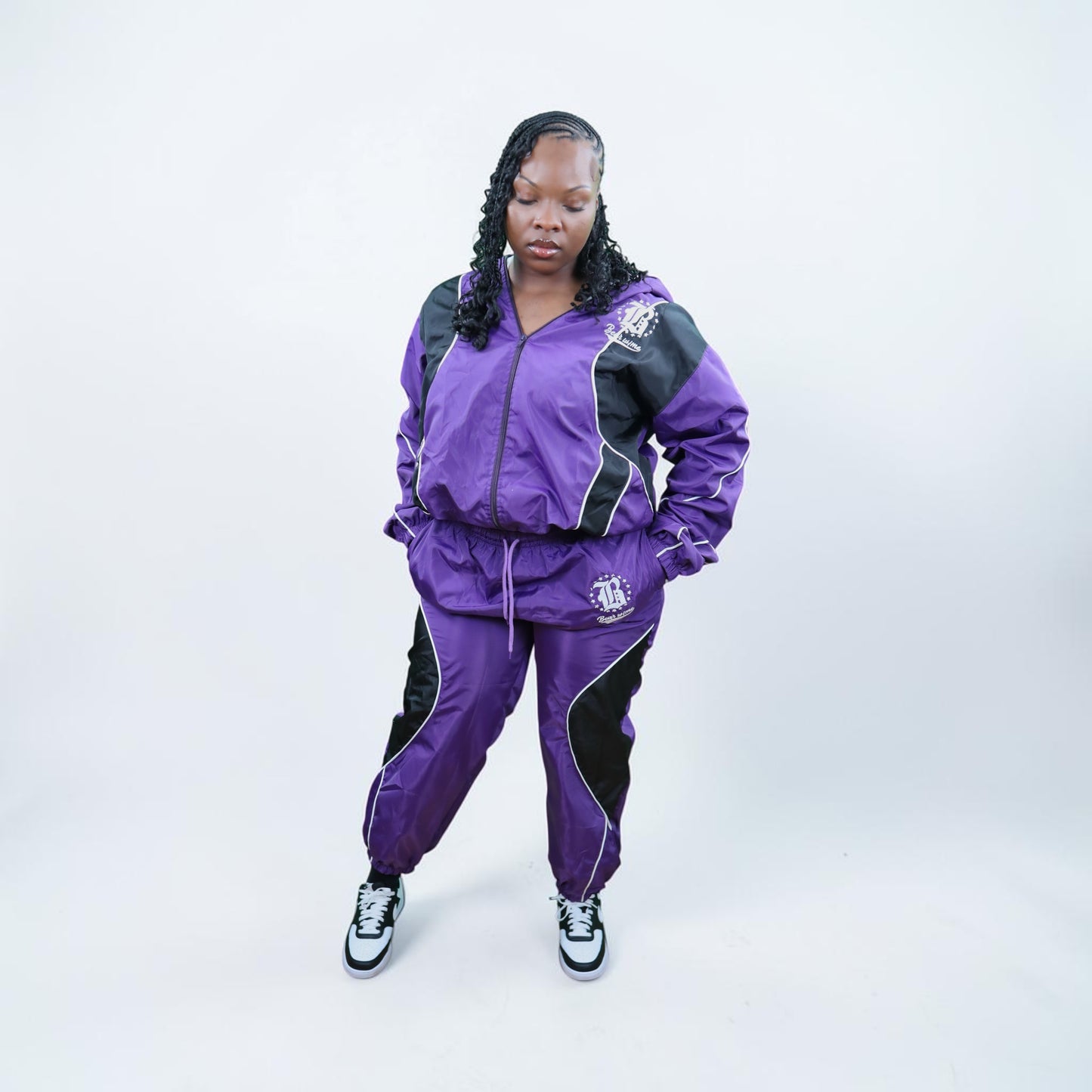Purple Windbreaker